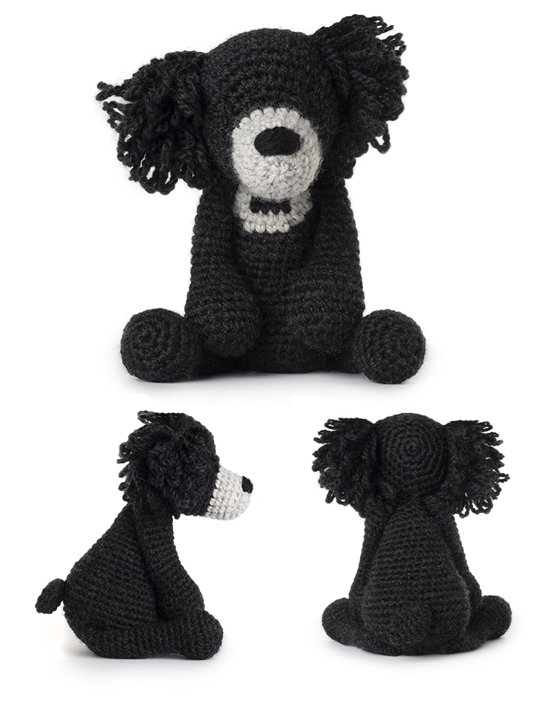 toft ed's animal William the sloth bear amigurumi crochet